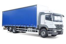 Car Hire Wallington - 26 Tonne Curtain Side Truck - Truck hire Wallington