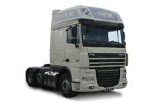 Car Hire Wallington - 44 Tonne Sleeper Truck - Truck hire Wallington